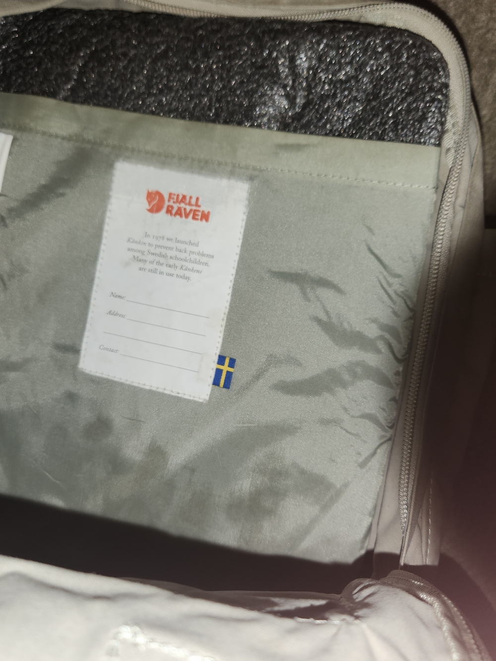 Fjallraven Kånken Backpack - Khaki - Picture 4 of 4